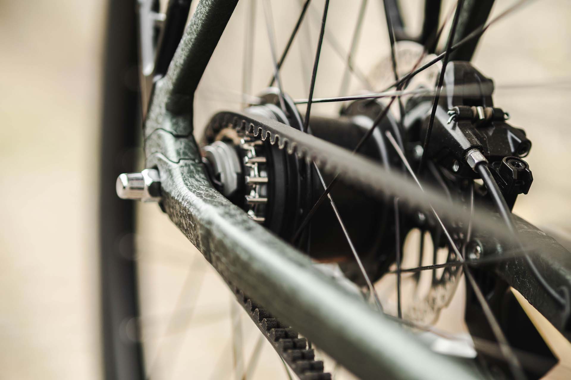 De fiets aandrijving