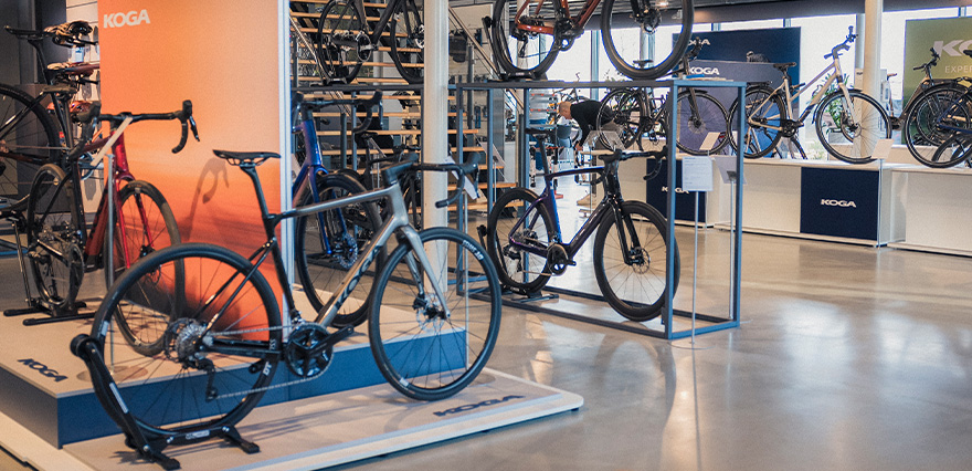 Bezoek het KOGA Experience Center